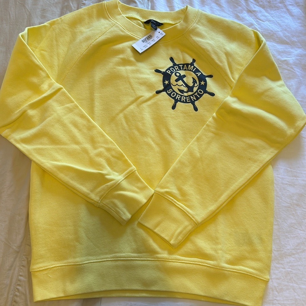 J. Crew nautical sweatshirt NWT